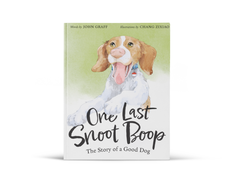 image of the book one last snoot boop by john graff