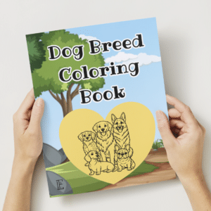Dog Breed Coloring Book